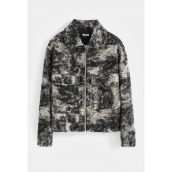 FRILIVIN - Veste mouton Black&White