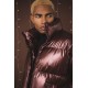 FRILIVIN - Doudoune métallique rouge