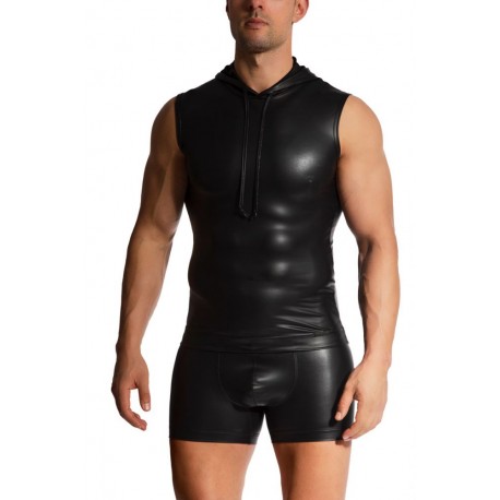 Manstore - M510 Hoody Tank Black