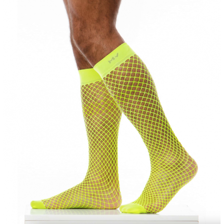 Modus Vivendi Fishnet Socks Yellow