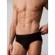 Calvin Klein - Black Pima Cotton Stretch Hip Brief
