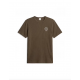 Calvin Klein - WAFFLE S/S CREW NECK Khaki