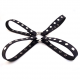 Manstore - Leather Chest Harness with Snap Buttons Black