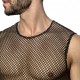 Addicted - KEEP PARTYING TANK TOP Aubergine + Black