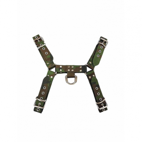 Manstore - Army Camouflage Fabric Chest Harness Camo