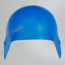Speedo - Plain Moulded Silicone Cap Blue