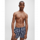 Calvin Klein - 3 Pack Woven Boxers Classic Fit  Blue
