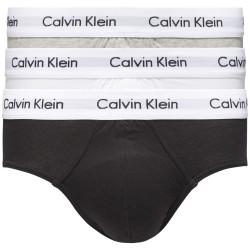 Calvin Klein - 3Pack Hip Brief Black/White/Grey