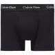 Calvin Klein - 3 Pack Cotton Stretch Low Rise Trunks White/Grey/Black